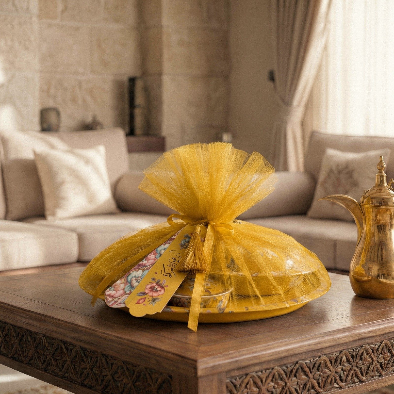 بكشة الطيبين – الأصفر ذهبي مشرق